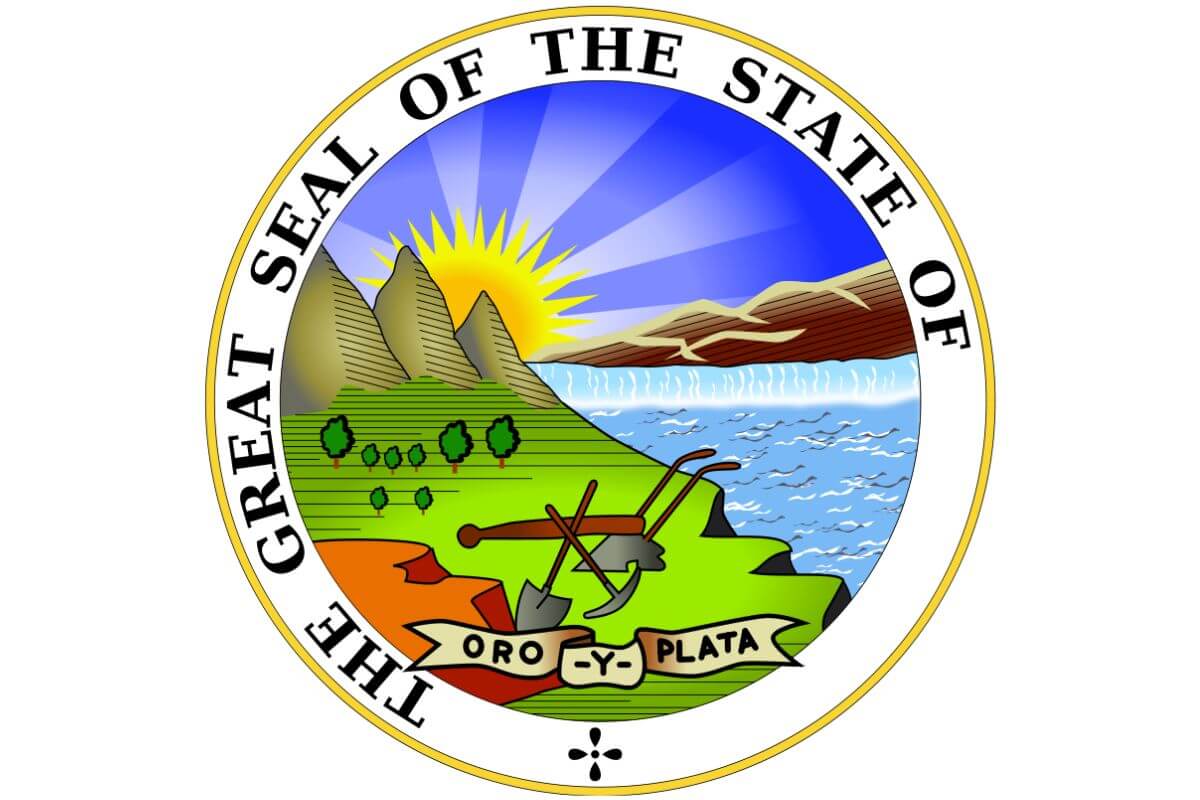 The State Seal of Montana With White Background