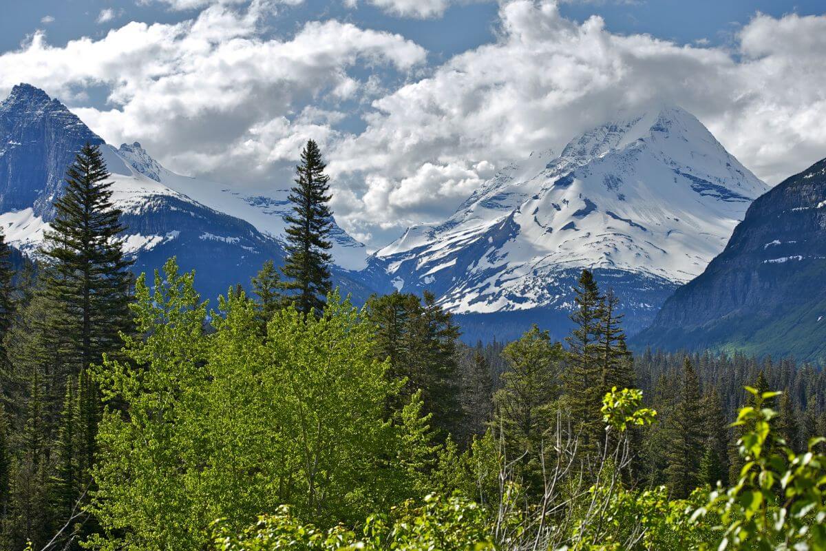 Glacier National Park in April