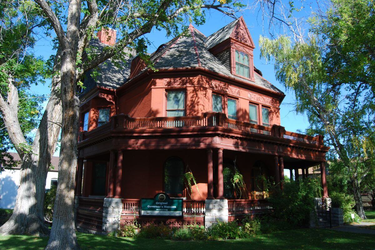 Original Governor's Mansion in Montana