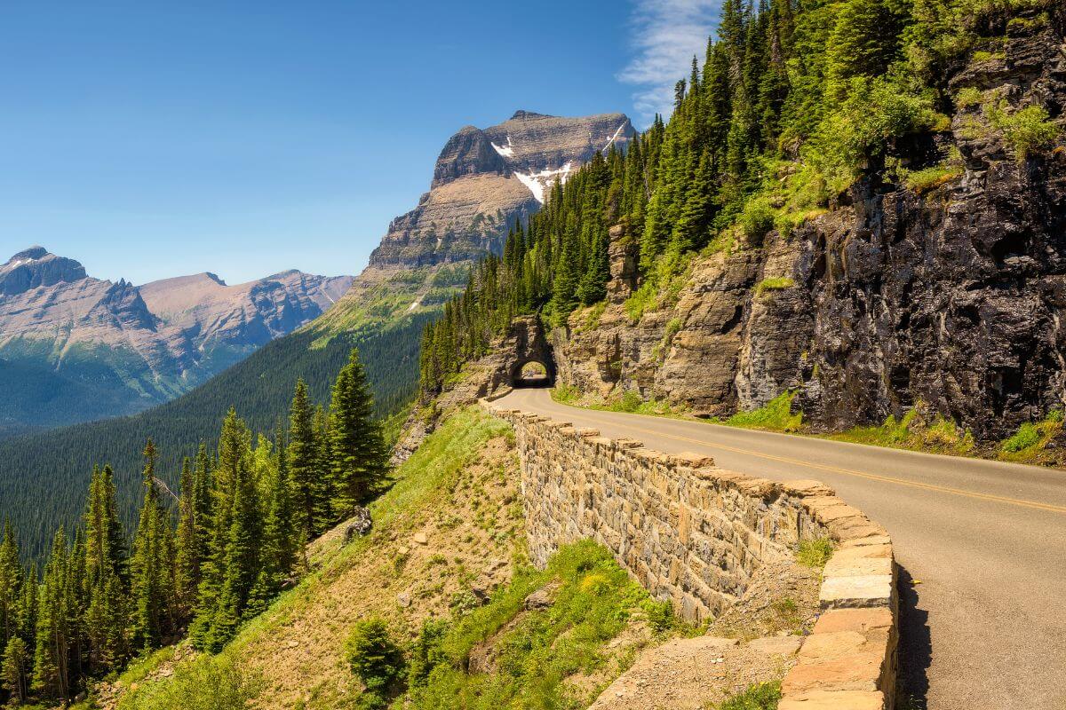 Going-to-the-Sun Road in Montana