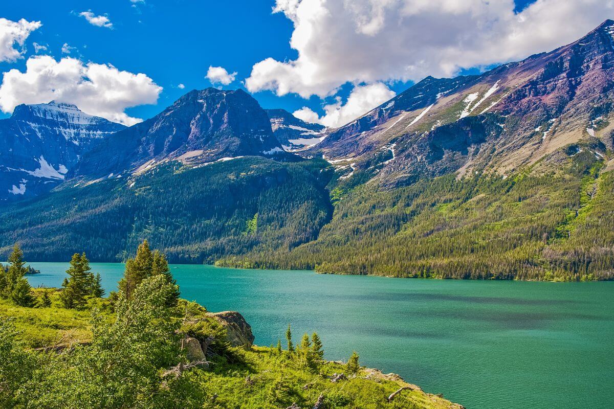 Glacier National Park Lake in Montana