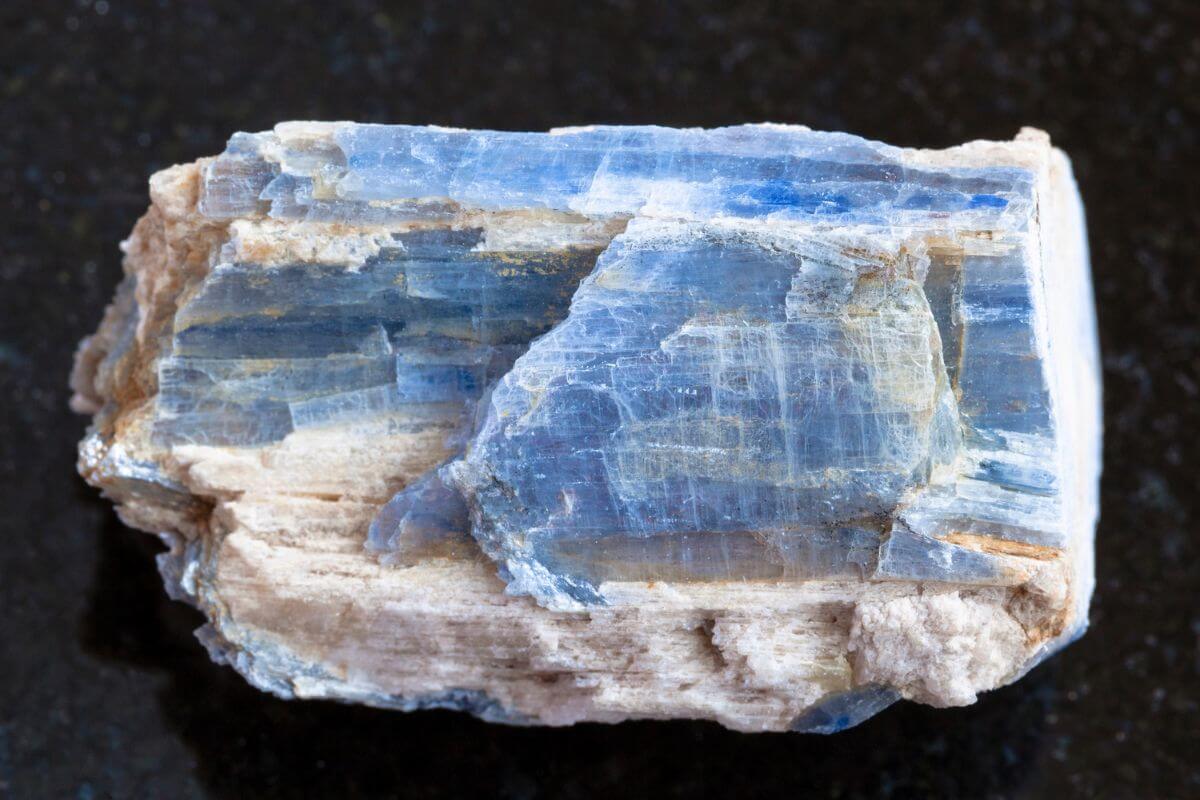 A blue kyanite from Montana.