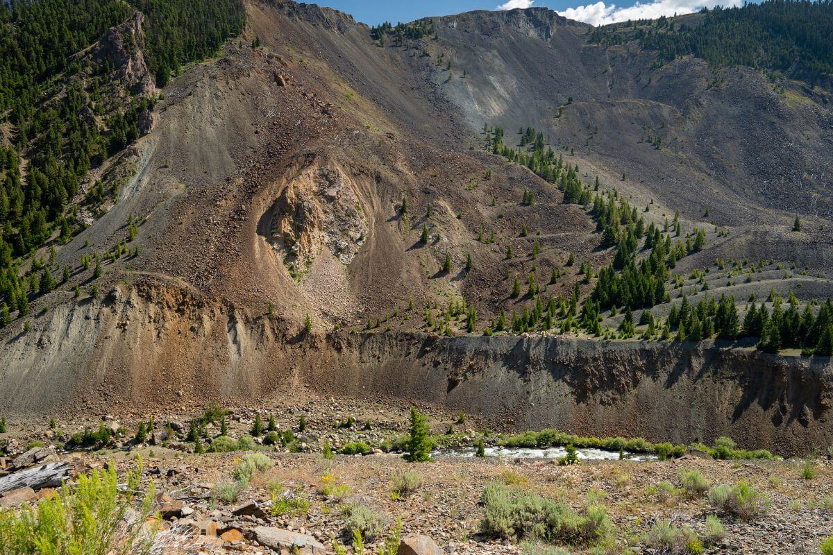 Montana Landslide on Earthquake Lake