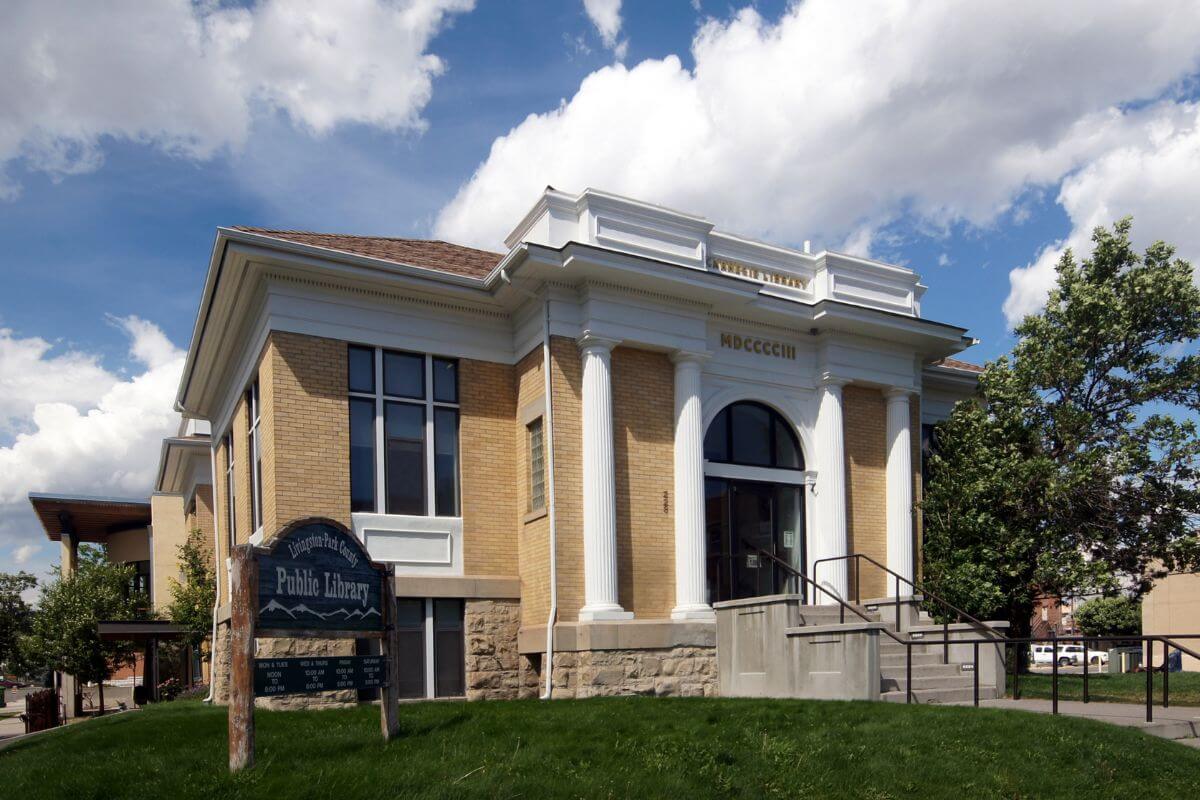 Livingston Public Library in Montana