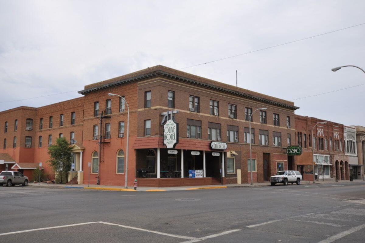 The Olive Hotel in Miles City, Montana