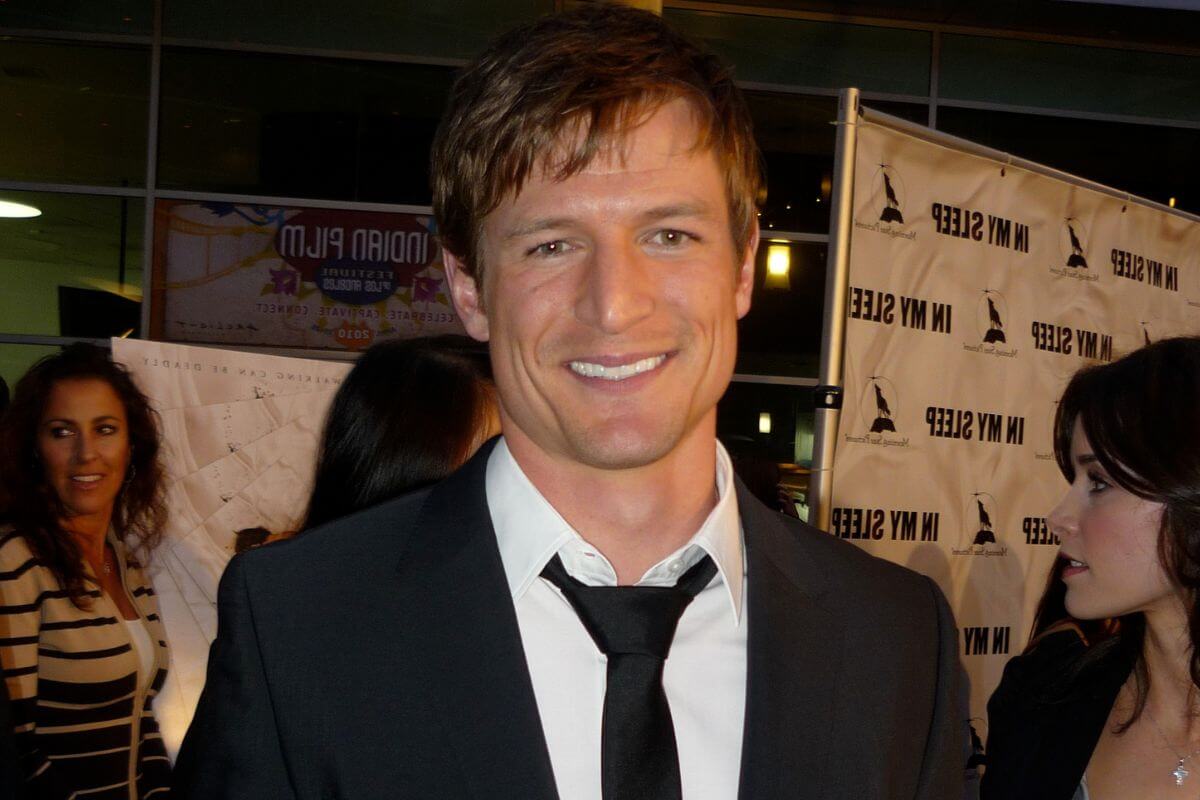 Philip Winchester in a Suit