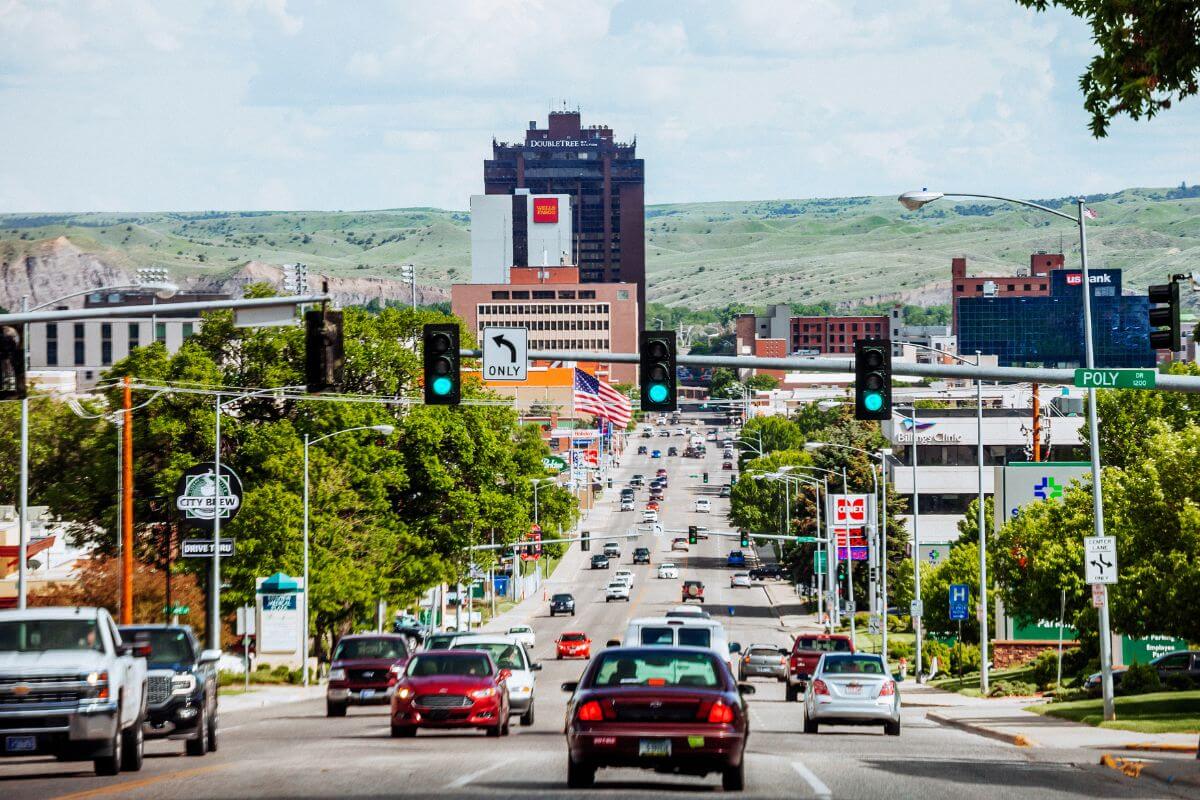Present Photo of the City of Billings in Montana