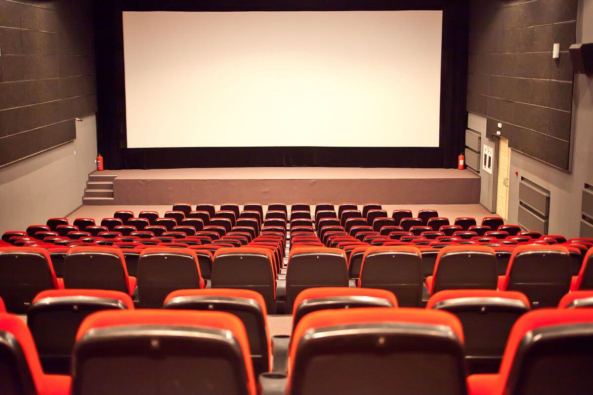 Empty Cinema in Montana