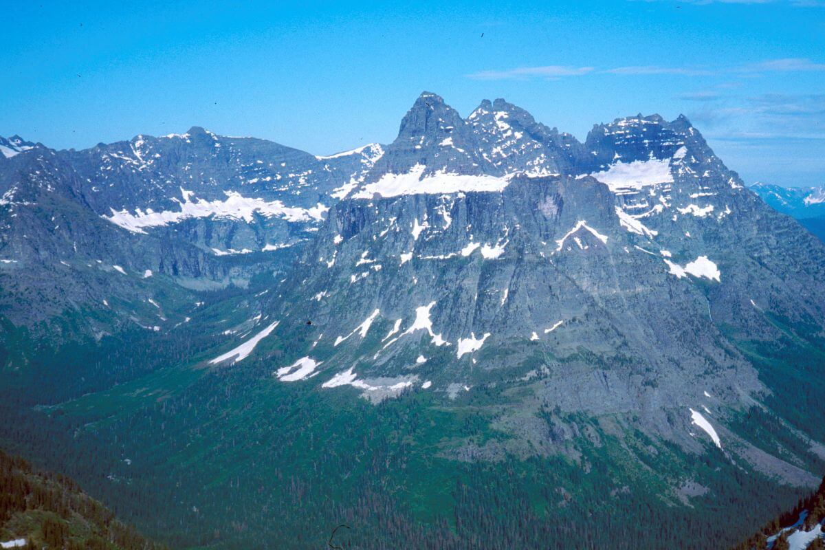Glacier National Park in Montana.