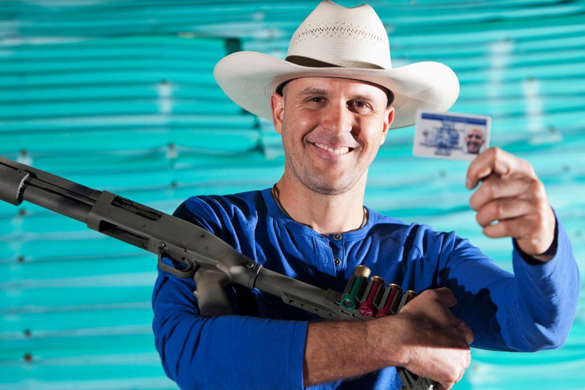 Cowboy with a Gun and License