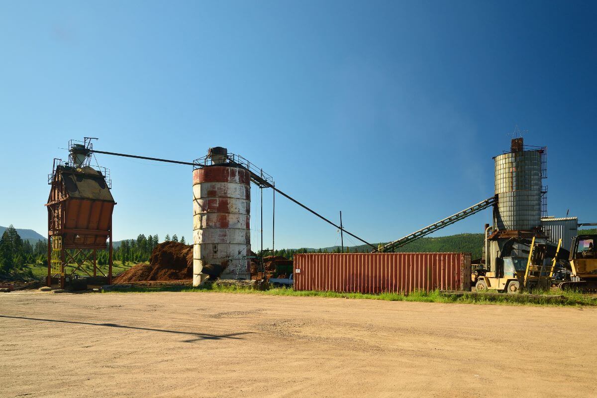 Old Pulp Mill in Montana