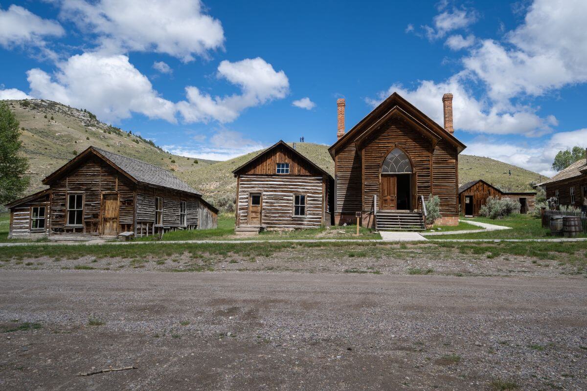 An Old Montana Settlement