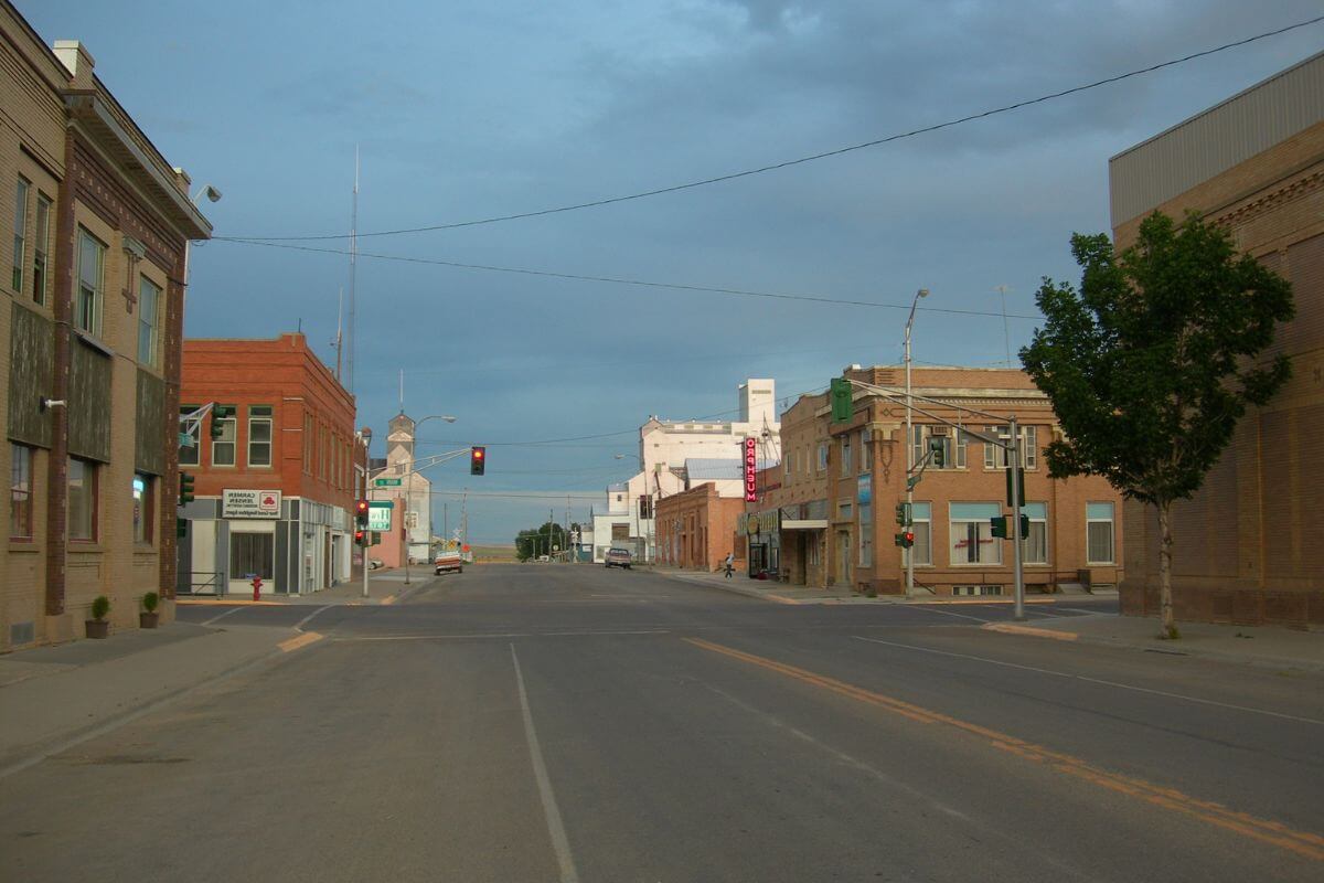 A town street