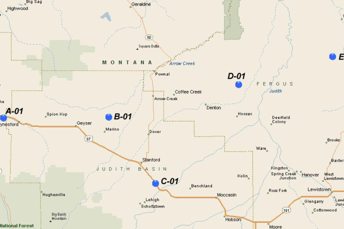 Launch Site Facilities in Montana