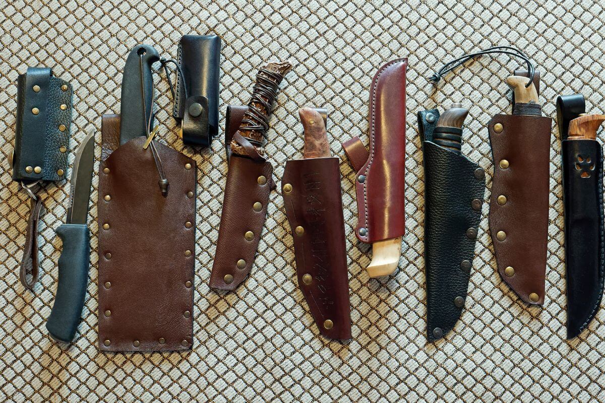 Knife Collection with Cover