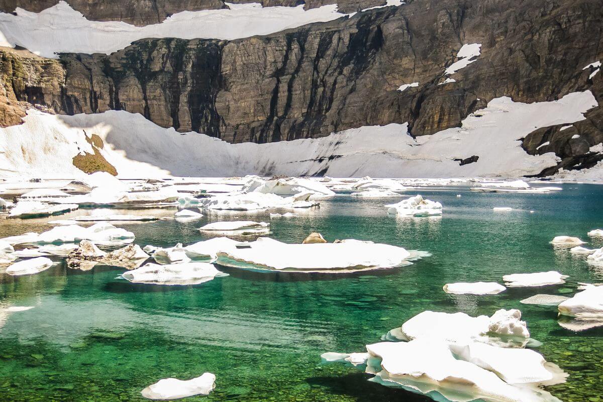 Iceberg Lake Trail in Montana