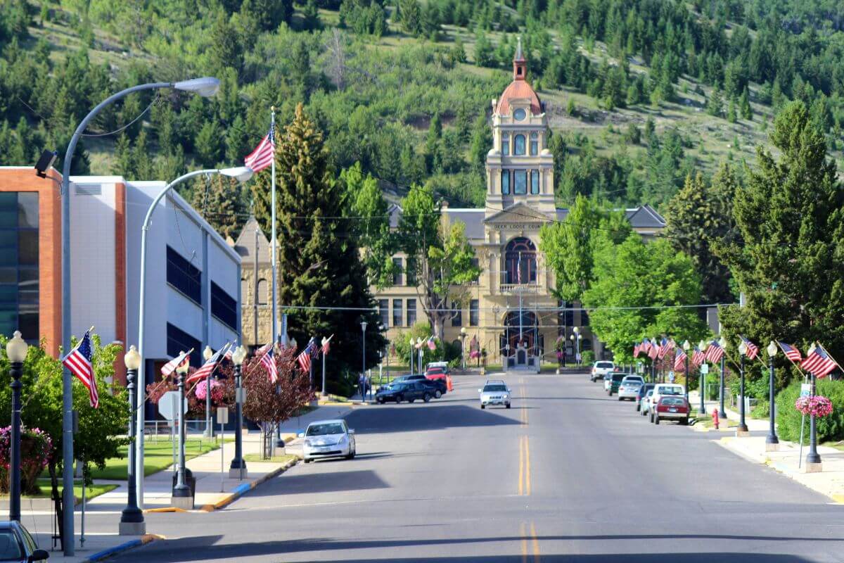 Deer Lodge County in Montana
